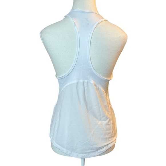 Nike Peloton White Racerback Tank Top w/ Mesh Details S - Picture 2 of 9